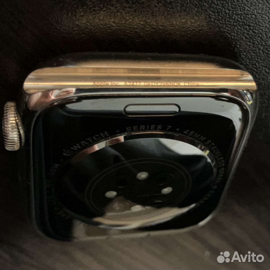 Apple Watch 7 45mm stainless steel+esim акк. 88