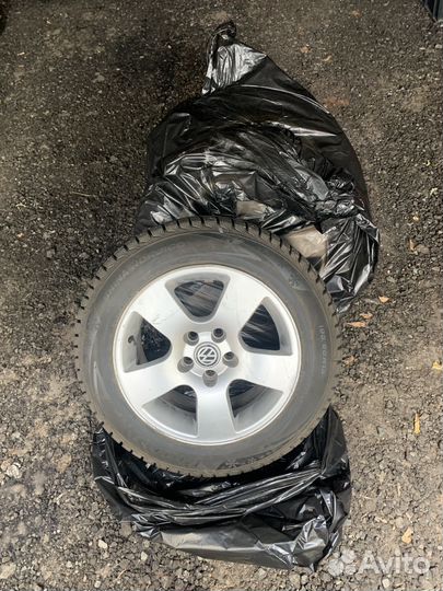Литые диски R15 на зимней резине