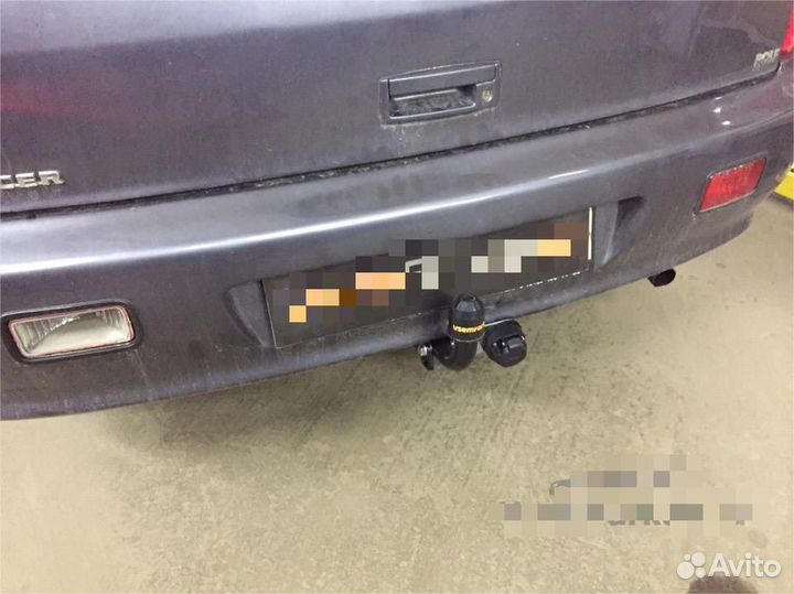 Фаркоп Mitsubishi Lancer. Установка фаркопа