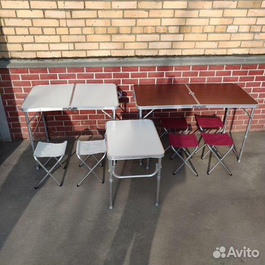 Стол складной туристический со стульями
