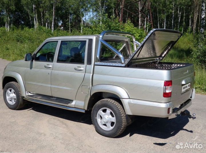 Фаркоп UAZ Pickup 2015- крюк под квадрат