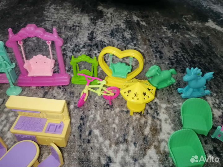 Барби, мебель, пони