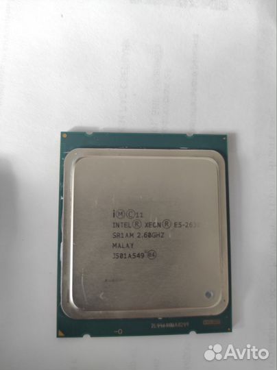 Процессор xeon E5-2630V2
