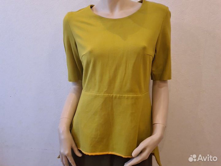 Фисташкого цвета блуза Balunova