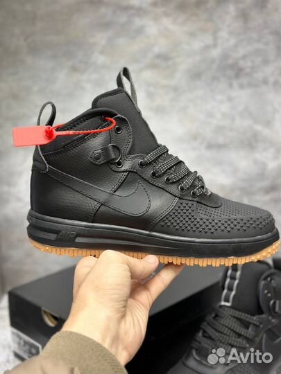 Кроссовки Nike Air Force 1 Lunar All Black