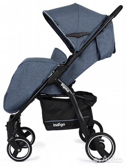 Коляска indigo sigma прогулочная