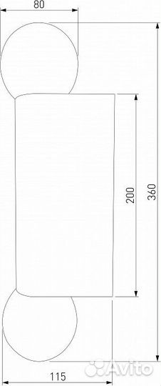 Накладной светильник Elektrostandard Lily a064602