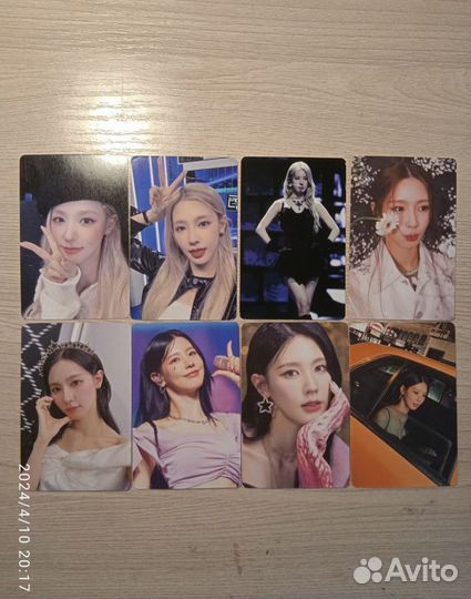 К-поп карты Джи Айдл не офф