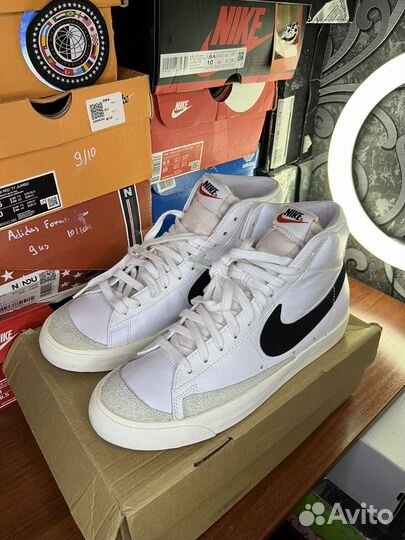 Кроссовки Nike blazer mid 77 OG оригинал найк белы