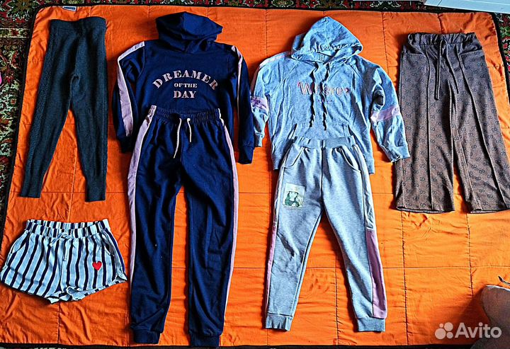 Вещи пакетом на девочку от 7 до 9 лет