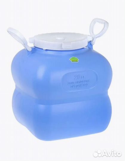 Бидон 20 литров пластиковый пищевой