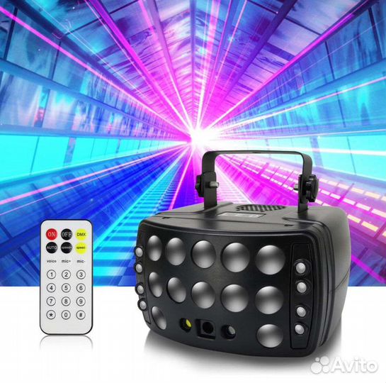 Новинка Светомузыка Бабочка