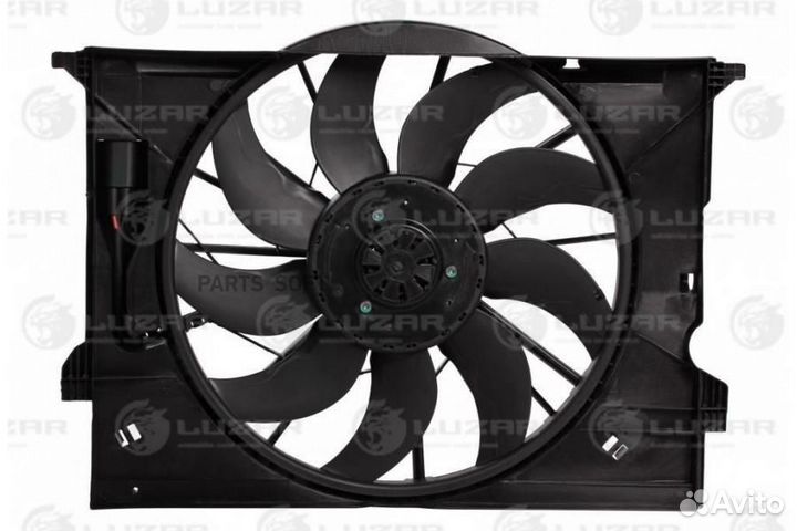 Вентилятор двигателя Mercedes-Benz E (W211) (02)