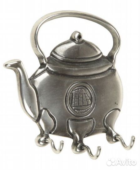 Крючки для кухни из латуни цвет серебристый