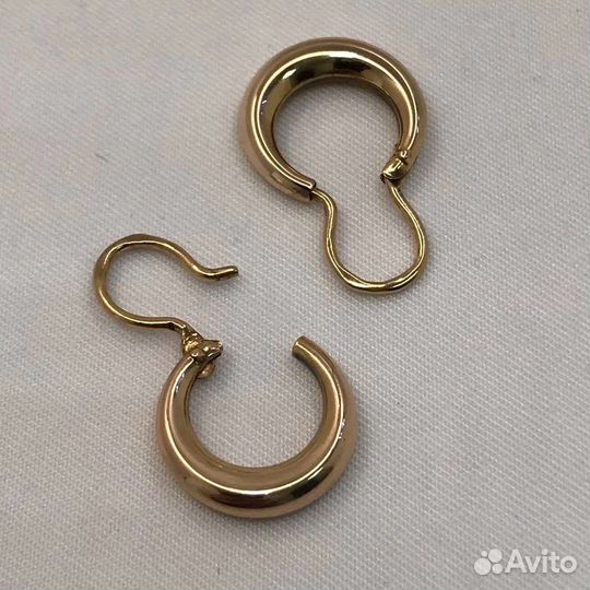 Серьги золото 585 пробы СССР №062759