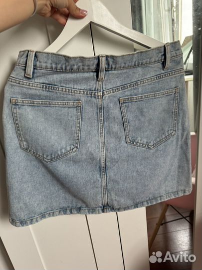 Джинсовая юбка ostin