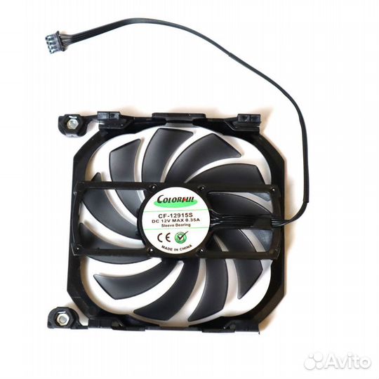 Вентилятор для Inno3D 1060 1050 compact 650ti 750