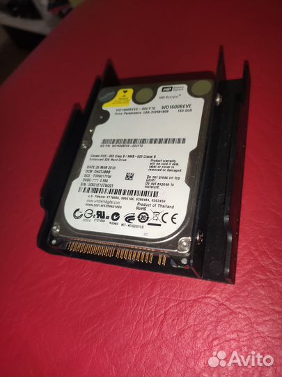 Western Digital SB 160Gb IDE + Салазки dexp AT-DH0