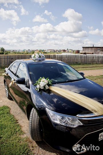 Украшения на свадебную машину