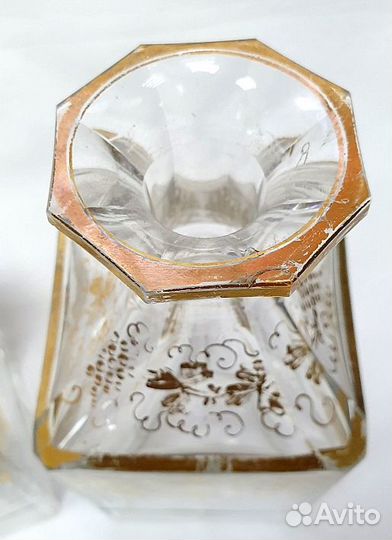 Антикварный штоф / Графин стекло