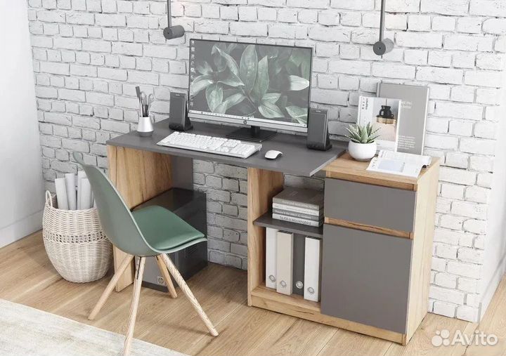 Стол письменный. Универсальный, угловой-прямой