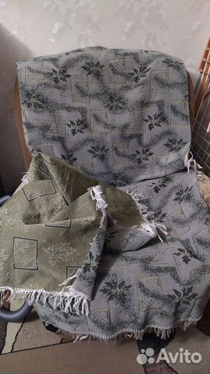 Накидка на кресло или дивандэк 2 шт