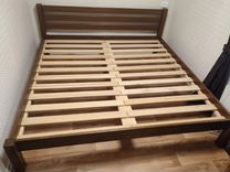 Двуспальная кровать из эко- серии