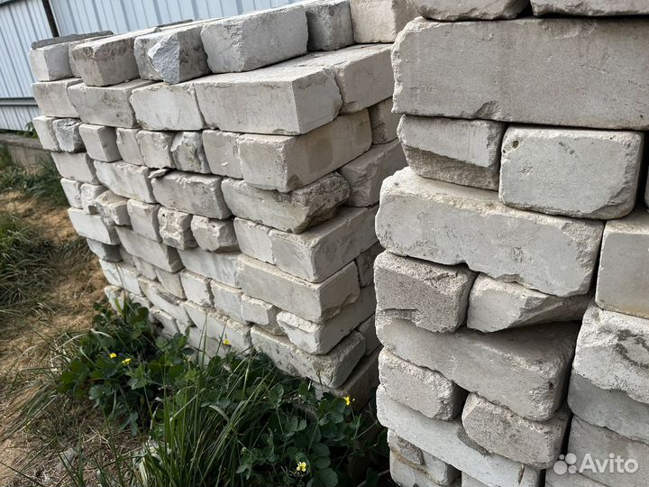 Кирпич силикатный бу