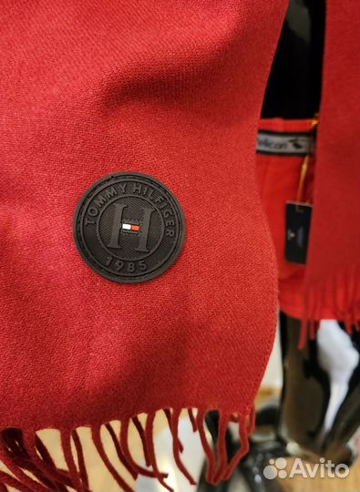Шарф tommy hilfiger мужской/женский шерстяной