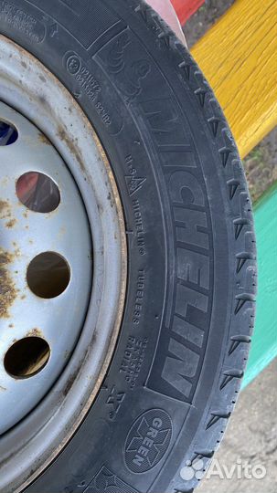 Зимняя резина r 15 185 65 michelin + штампы