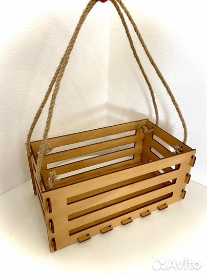 Коробка подарочная деревянная