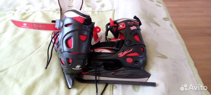 Коньки детские раздвижные 27 30