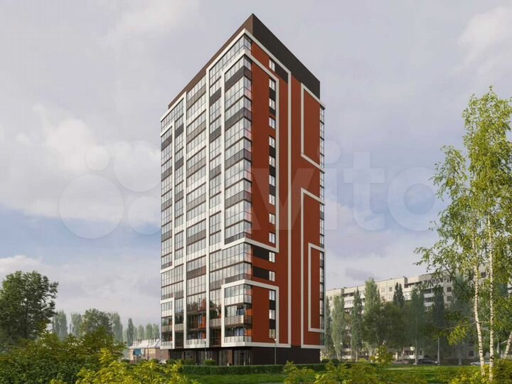 Квартира-студия, 26,9 м², 2/16 эт.