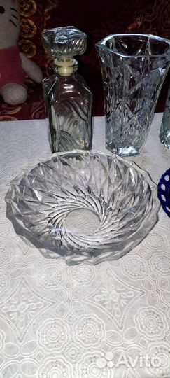 Посуда Ваза СССР Текстиль Цена за все