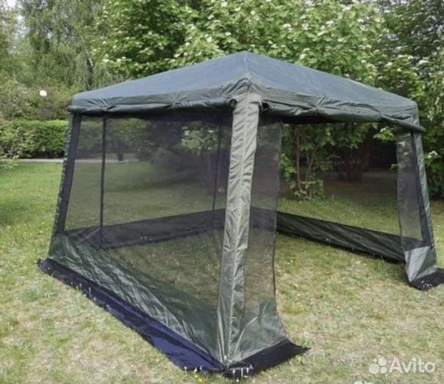 Шатер карповый усиленный новый 1628d с юбкой