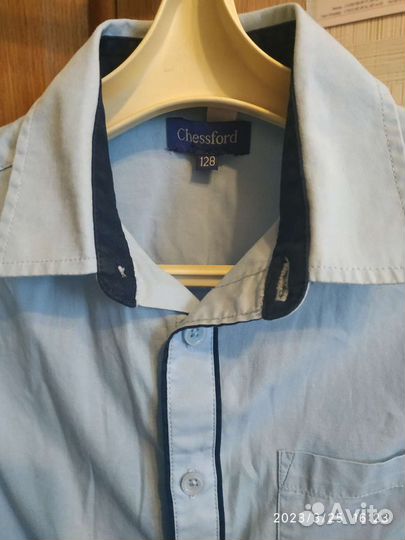Рубашка на мальчика 128