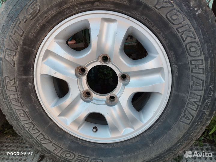 Литьё r16 5*150 комплект