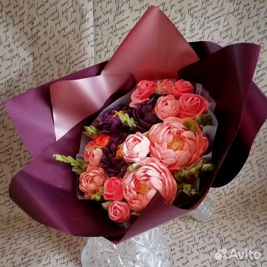 Зефирные букеты