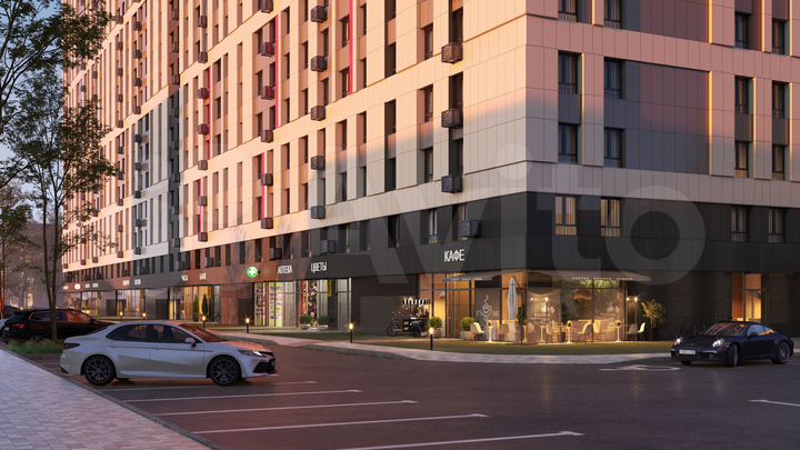 2-к. квартира, 59,1 м², 8/17 эт.