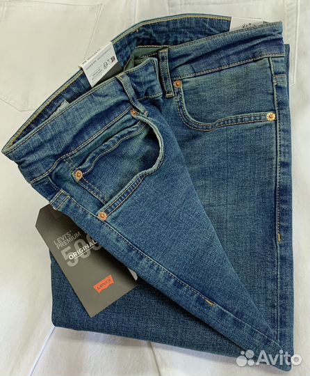 Джинсы Levi's 506 Premium Emerald