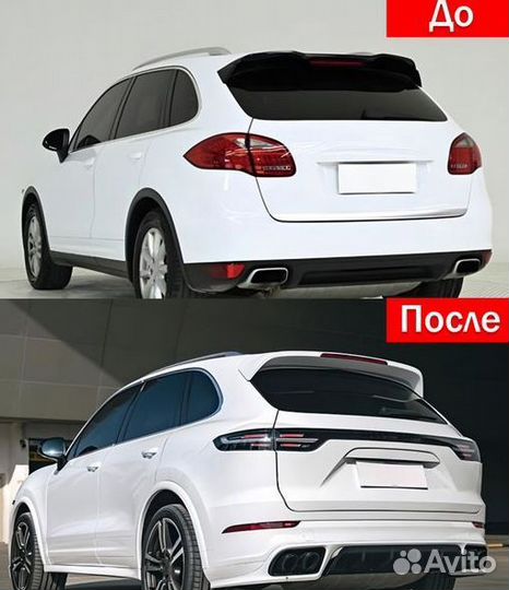 Рестайлинг комплект Porsche Cayenne 958.1 в 958.2