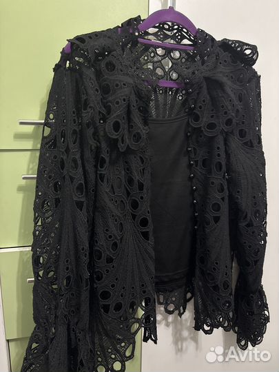 Блузка женская 48 50 черная
