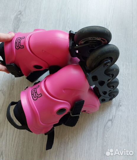 Ролики, Роликовые коньки FR skates FR J (pink)