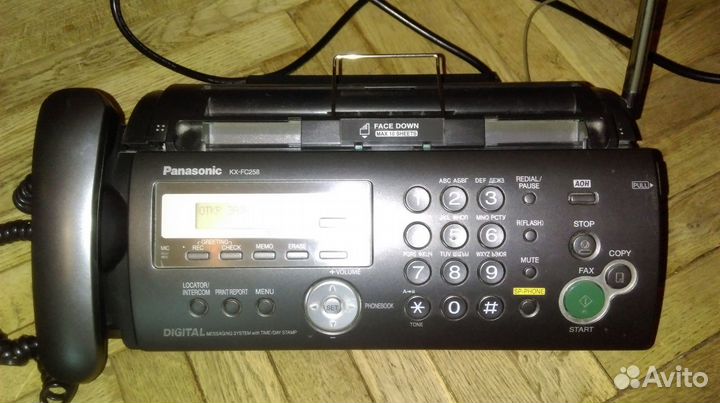 Факс Panasonic kx-fc 258