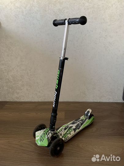 Самокат детский трехколесный бу