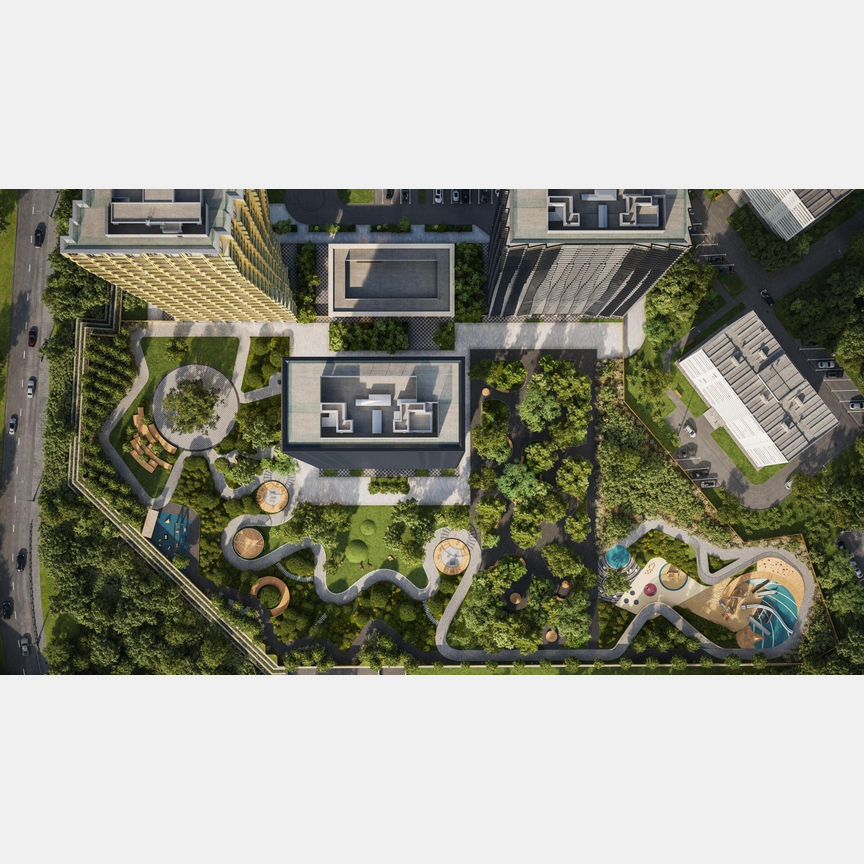 1-к. квартира, 60,1 м², 4/41 эт.