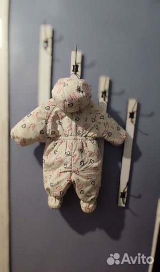 Утеплений комбинезон 68