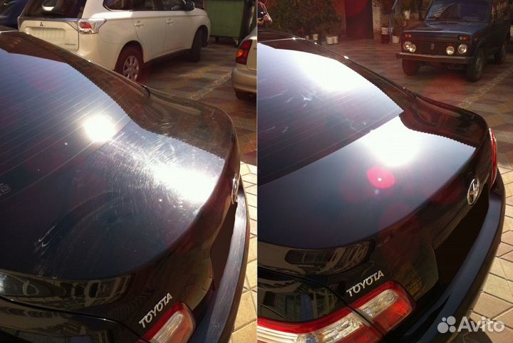 Полировка Фар-Кузова