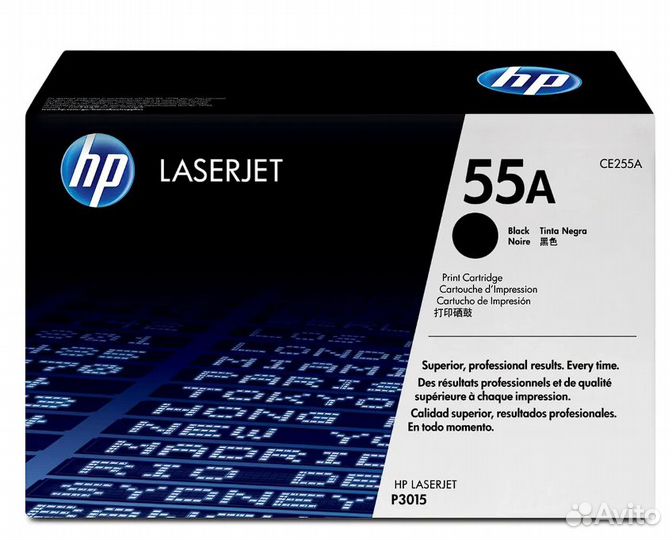 Картридж HP CE255A (55A) оригинальный новый