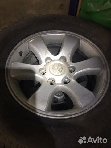 Резина диски на прадо 120 R17